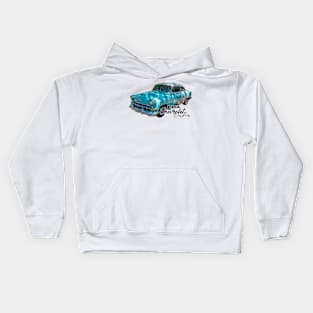 1954 Chevrolet BelAir 2 Door Sedan Kids Hoodie